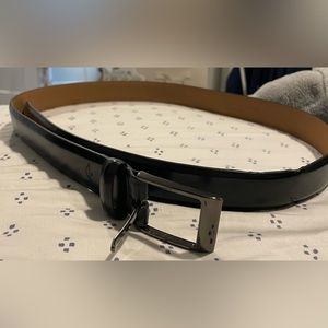 Dockers bonded leather black belt